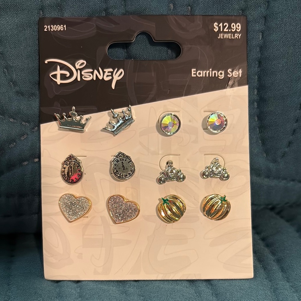 Disney Cinderella Earring Set
